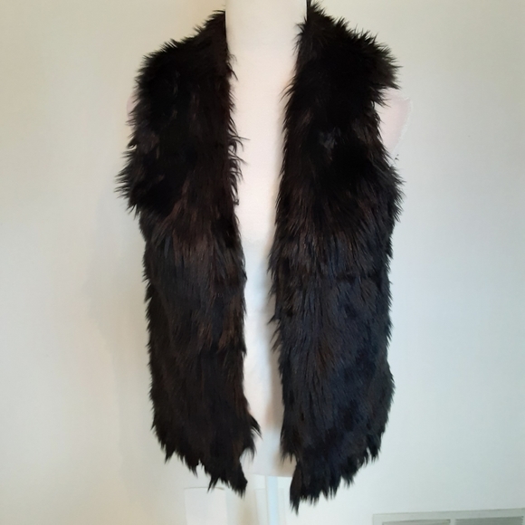 Ellison Jackets & Blazers - ELLISON FAUX FUR  VEST